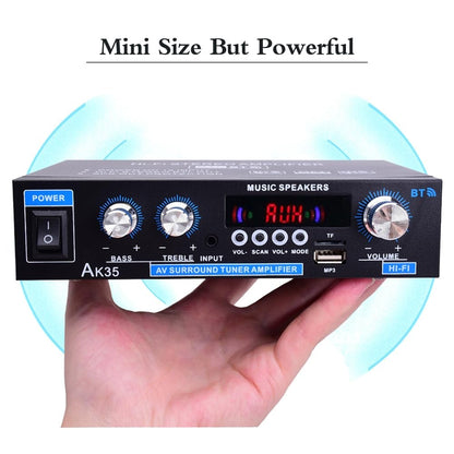 AK35 Stereo Amplifier Home Audio Bluetooth 5.0 Max