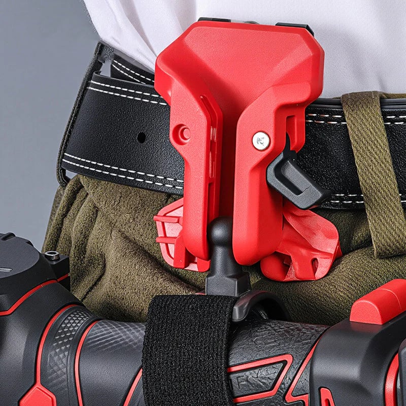 Portable Self-Locking Power Tool Holster