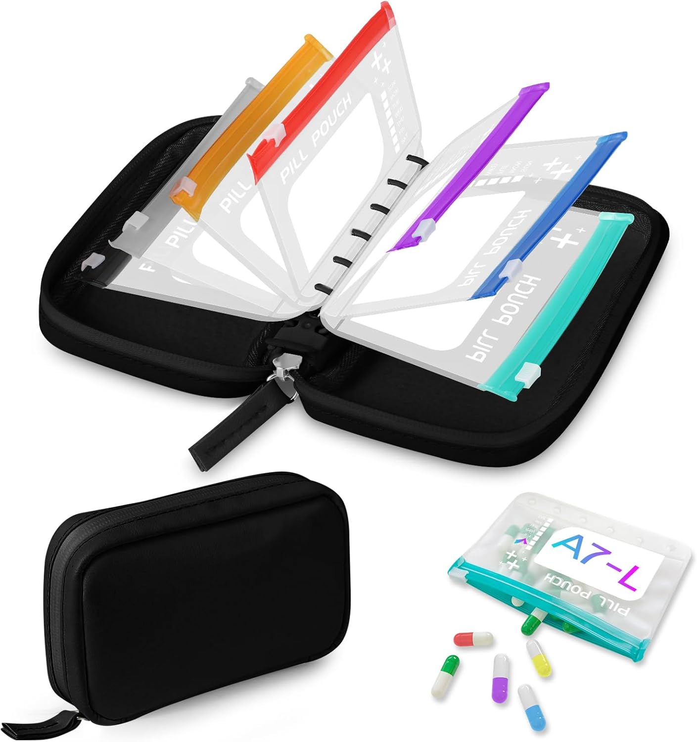 🏆Flash Sale⚡Waterproof Pill Pouch Set-14Pcs Bags Inside