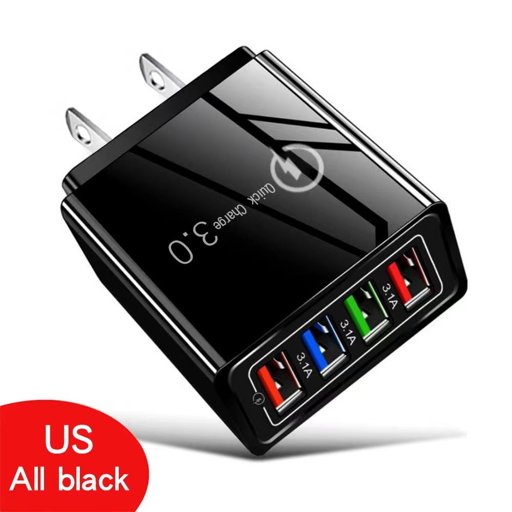 VIP ⚡️Secret to Faster Phone Performance⚡️Four-Port Travel Charger for Extended Phone Battery Life