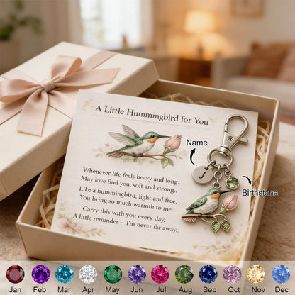 🐦A Little Hummingbird for You keychain🎁A Meaningful Mother's Day Gift Filled with Love & Comfort