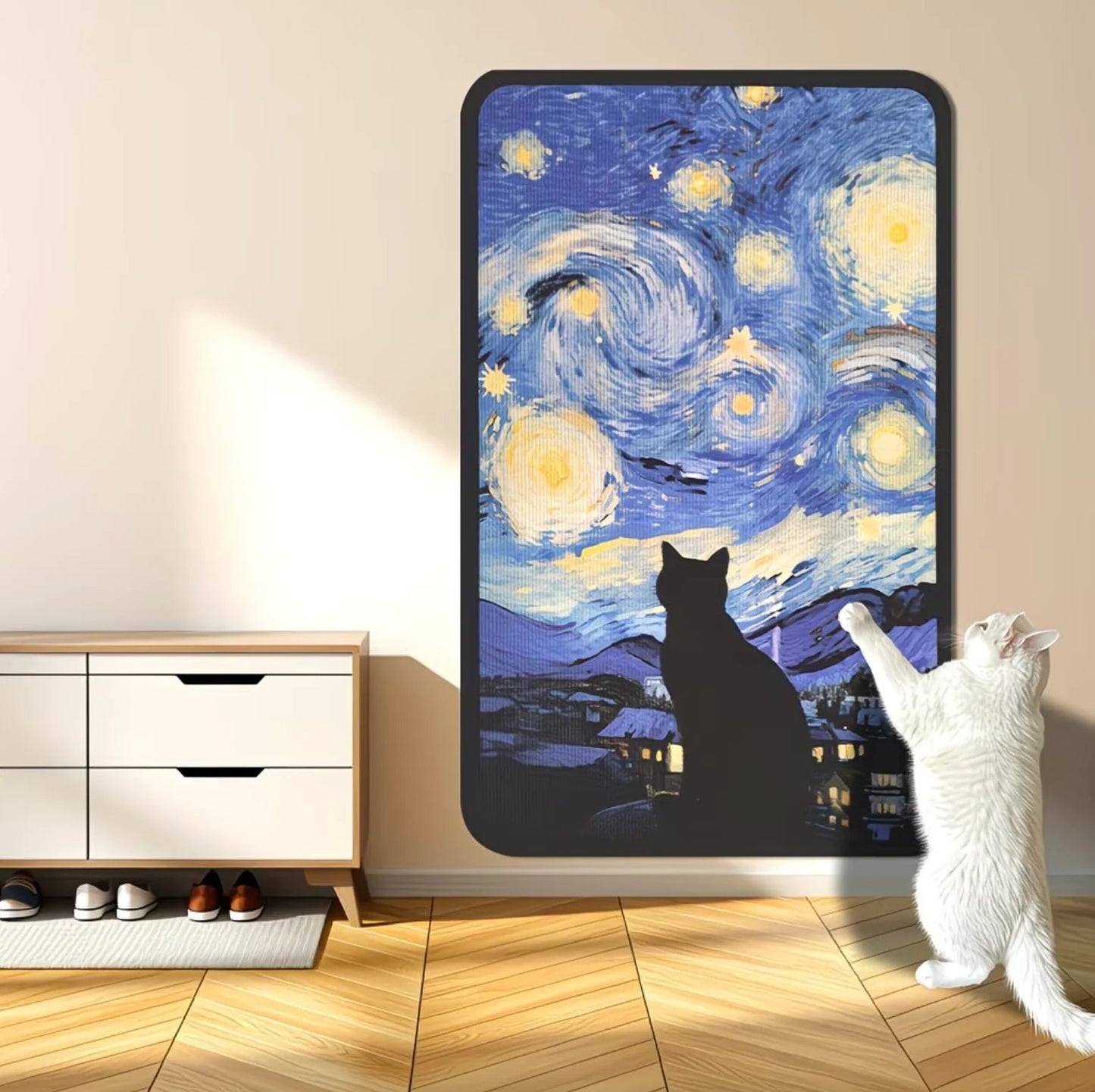 🎁Artistic Cat Scratching Board