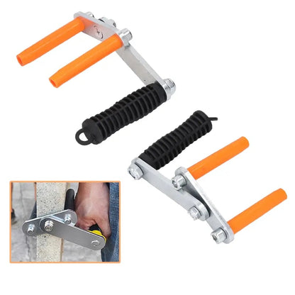 🛠️Lifting Clamp,Multi-Material Grip for Glass,Stone,Wood & Aluminum Doors/Windows - Heavy-Duty Hand Tool with Non-Slip Pads Hardware