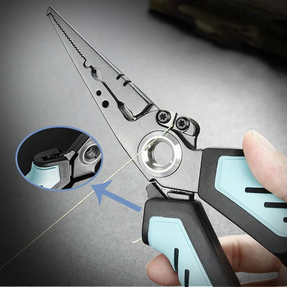 Multi-Functional Stainless Steel Fishing Pliers