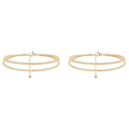 🎁Final 3 Hours: Only $16.99🎉🔥Dainty Layered Anklet For Women
