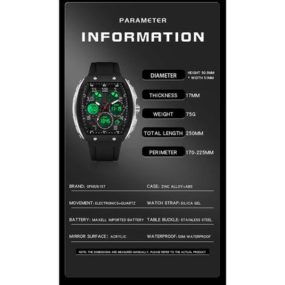 ⏰🔥LIMITED TIME 48% OFF! ⌚ Men’s Sporty Luminous Digital Automatic Watch – Stylish, Durable & Night-Visible 🚛✨