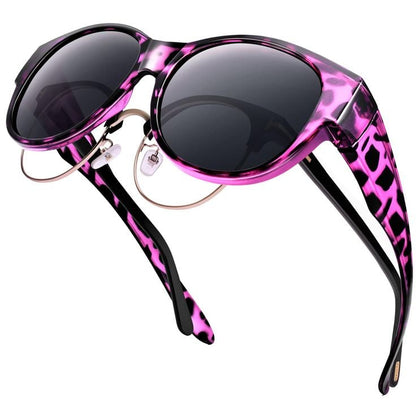 📢😎2026 New Polarized UV400 Protection Trendy Round Cat-eye Sunglasses 😺🕶️