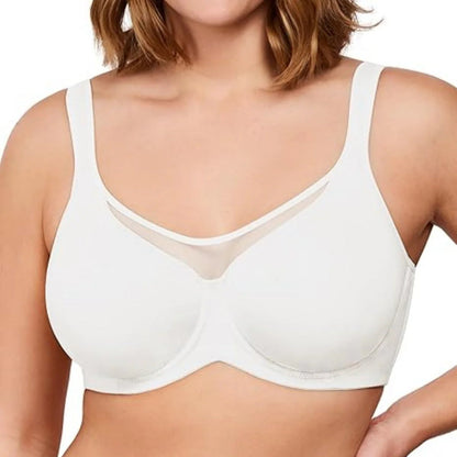 💐Women's Elegant Sheer Full Coverage Plus Size Bra