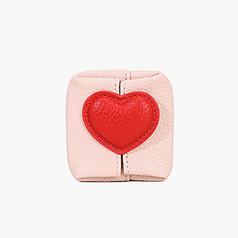 Sweetheart Mini Leather Pouch