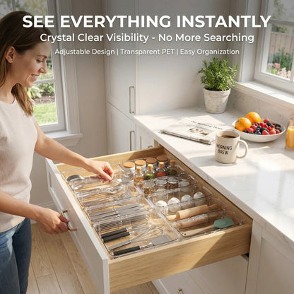 🧩 Expandable Drawer Organizer