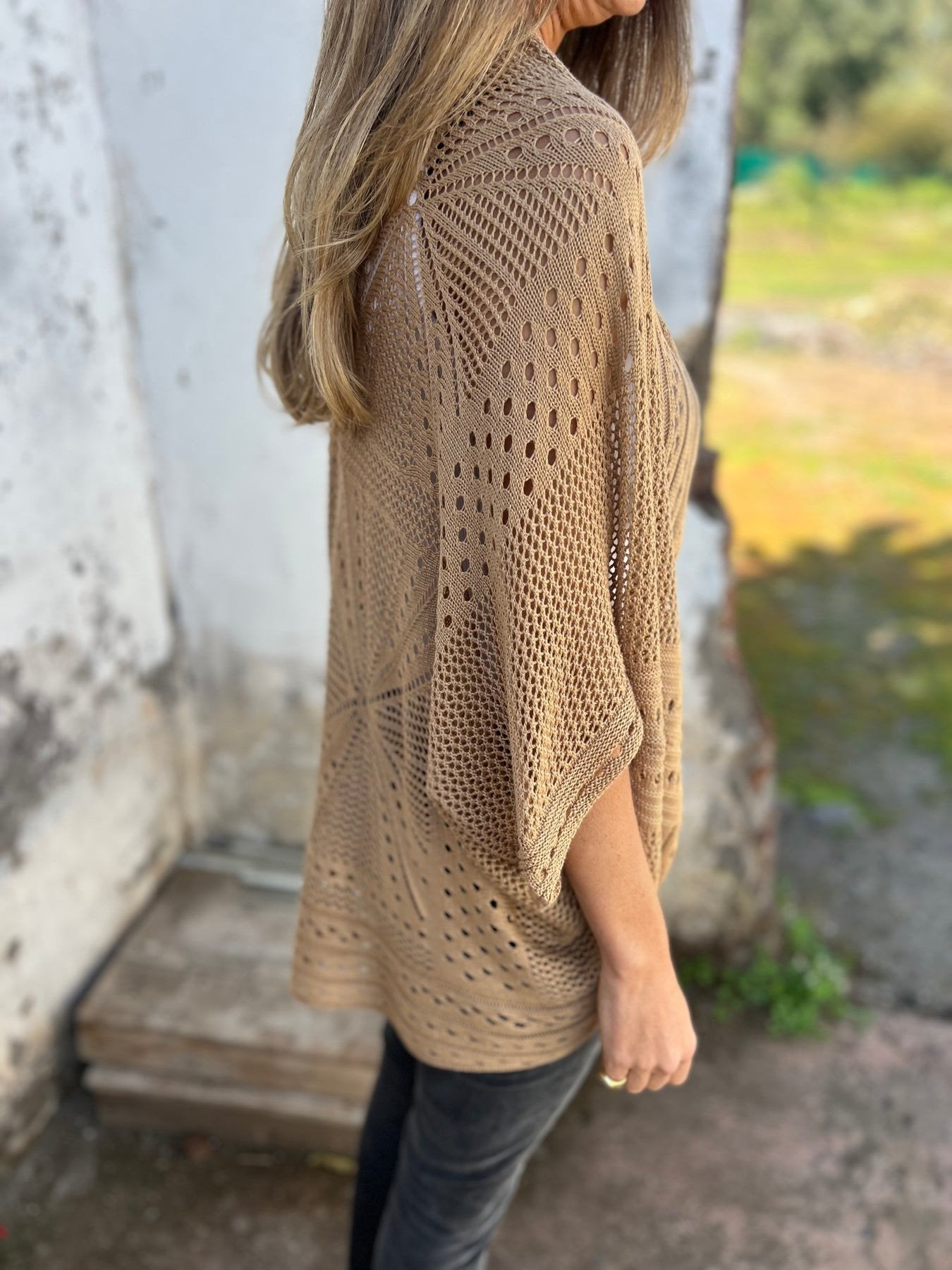 ❤️Hollow Half Sleeve Cardigan