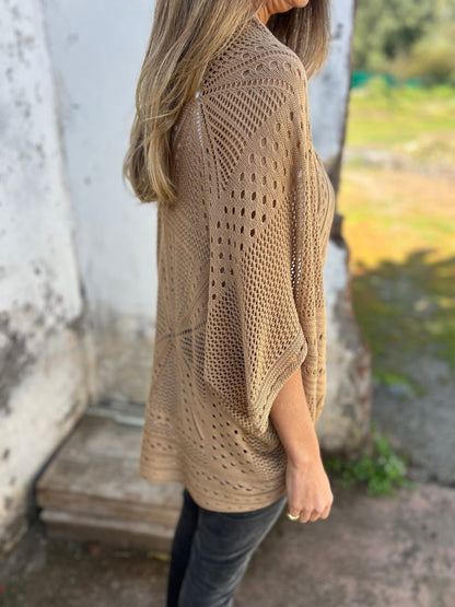 ❤️Hollow Half Sleeve Cardigan