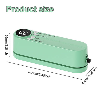 🥑✨Mini Vacuum Bag Sealer – Cordless Handheld Food Sealing Machine