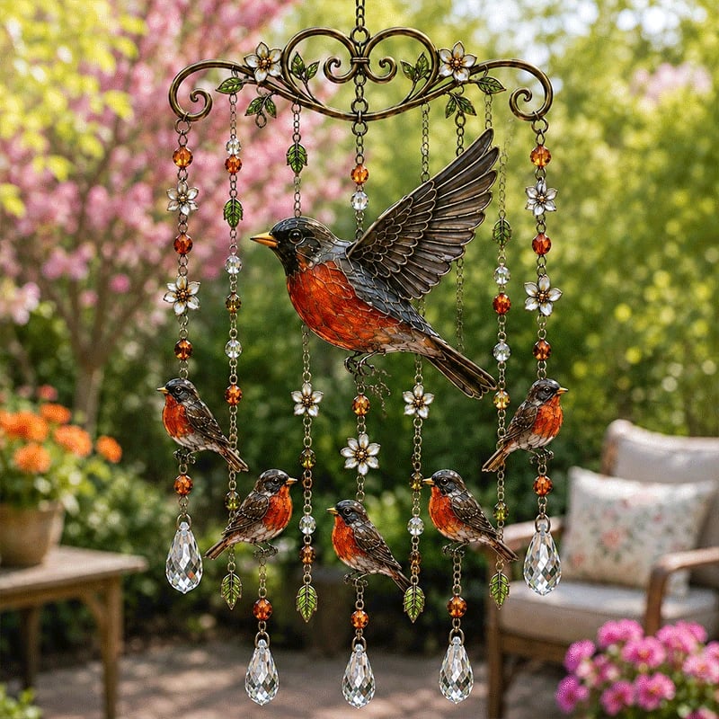 🐦🎐Last Day 49% OFF - 🐦🎐Graceful Hummingbird Wind Chime