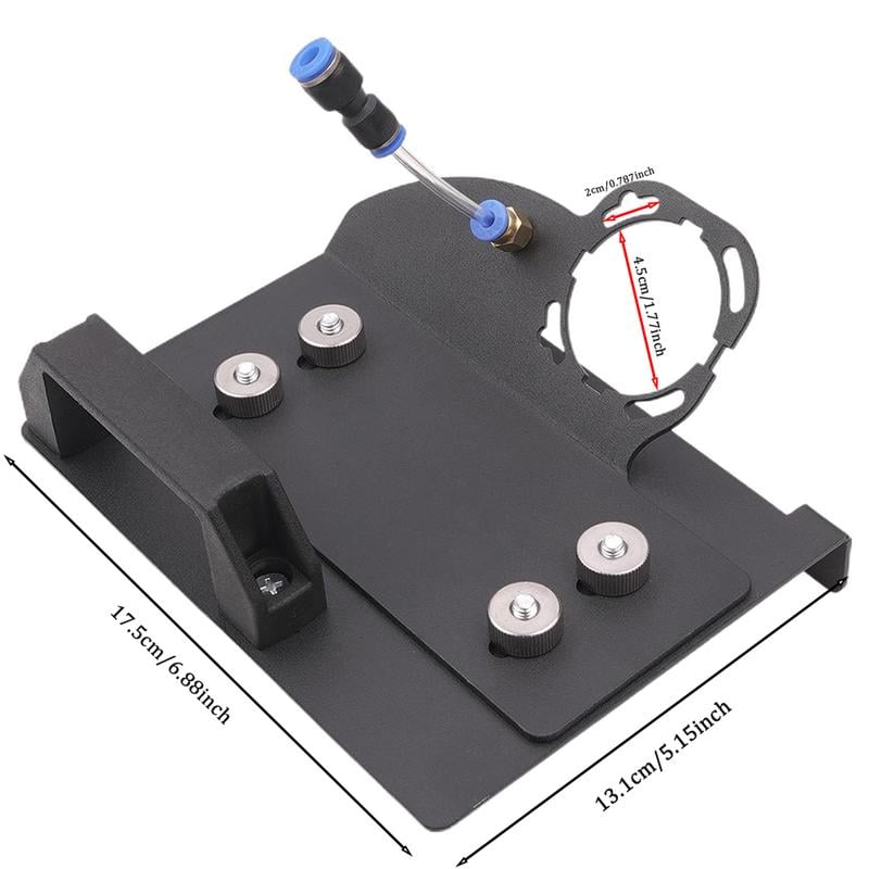 45-Degree Tile Chamfering Tool with Base Plate, Type 100 Angle Grinder Stand for 45° Tile Chamfer Cutting