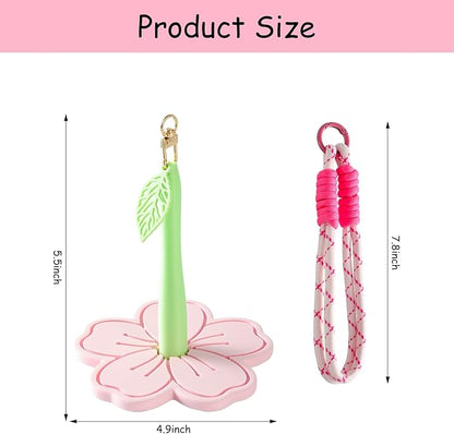 Portable Wrist Yarn Holder🌸 Craft Anytime, Anywhere — With a Little Sakura Magic on Your Wrist! 🧶✨