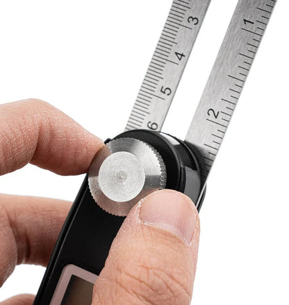 Stainless Steel 360 Degree Gauge Digital Protractor