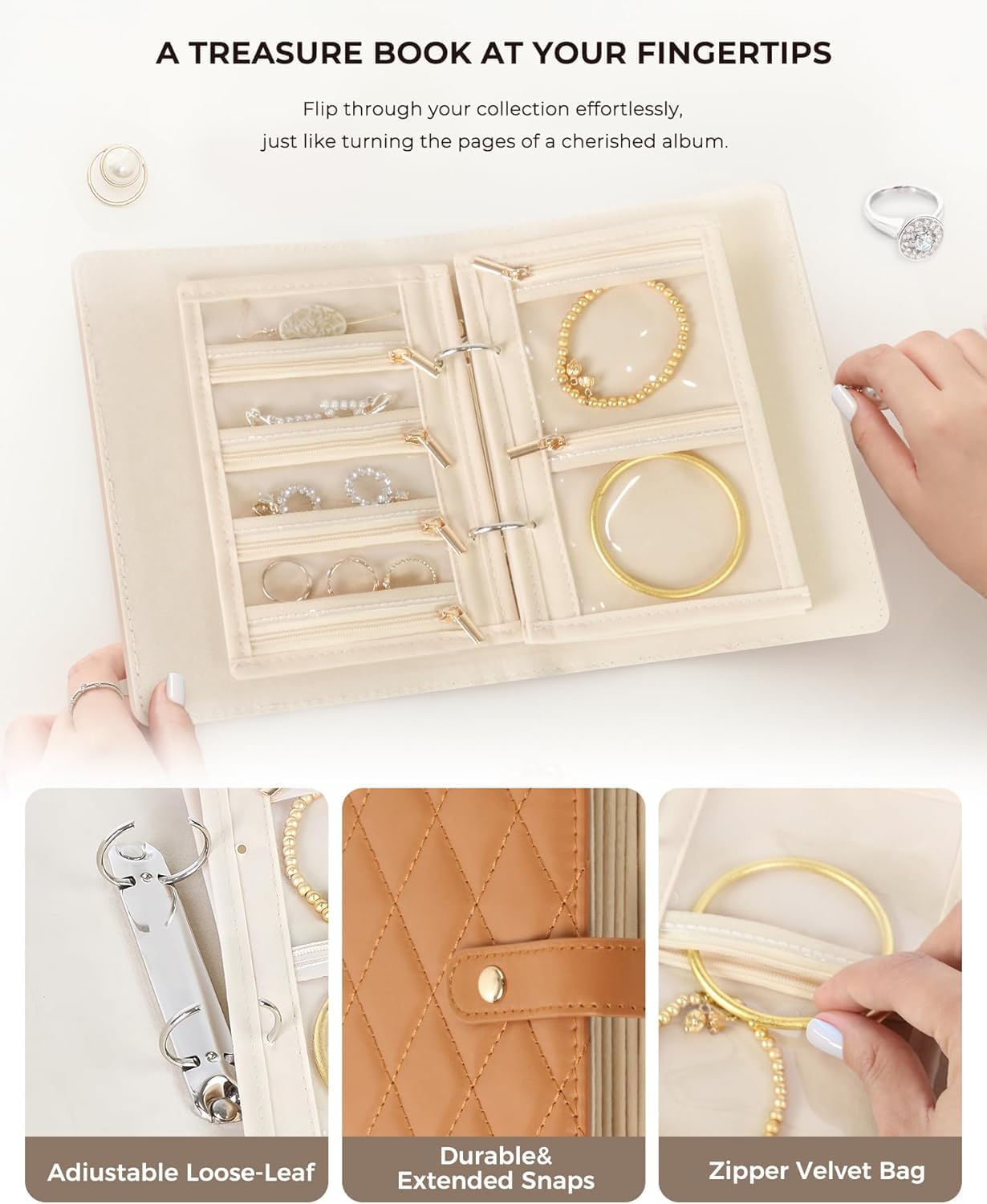Jewelry Organizer Book Travel Jewelry Organizer Case