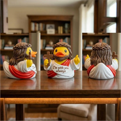 ✝️🦆Jesus Duck Figurine – A Heartwarming Reminder of Faith, Hope & God's Presence