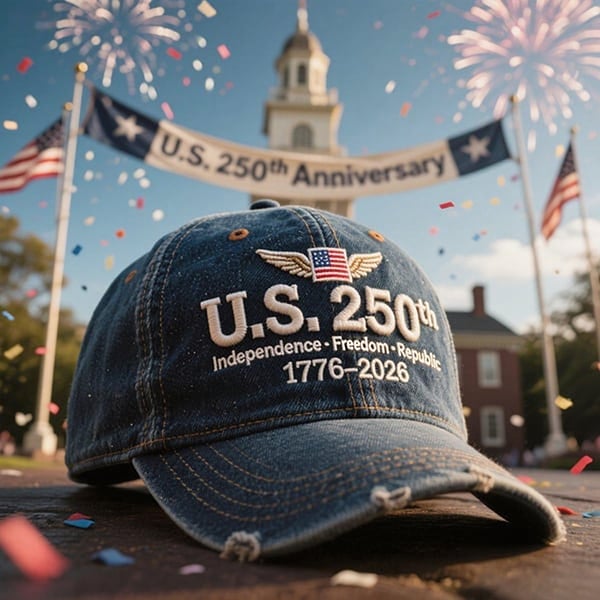 🔥Celebrates the U.S. 250th Anniversary Retro Washed Cap