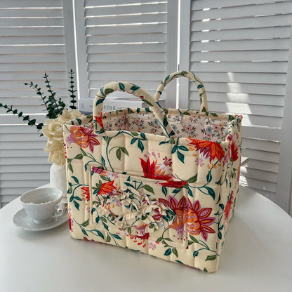 Storage Basket,Floral print storage baskets and organizers, available in a variety of styles, make a perfect gift for your loved ones.
