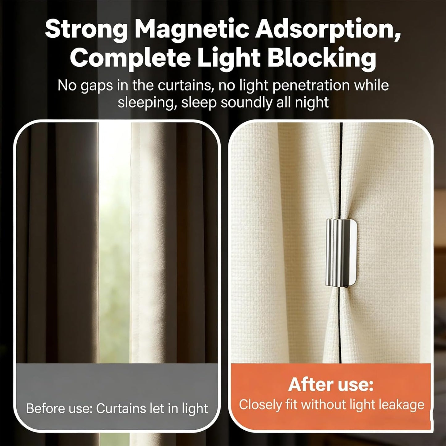 2026 New Magnetic Curtain Clips