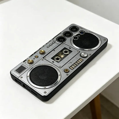 🔥Hot Sale 49% off🌟📼 Retro Cassette Player Pattern Silicone Phone Case Applicable to the Iphone
