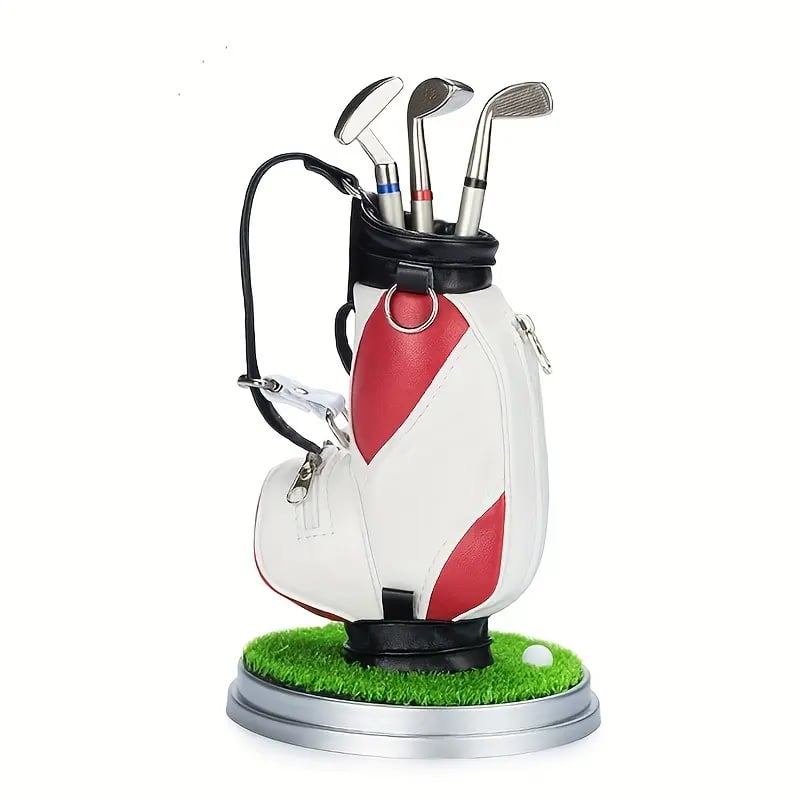 ⛳ Golf Pen Holder + 3-Pen Set 🏌️‍♂️ Elevate Your Desk – A Hole-in-One for Style & Function
