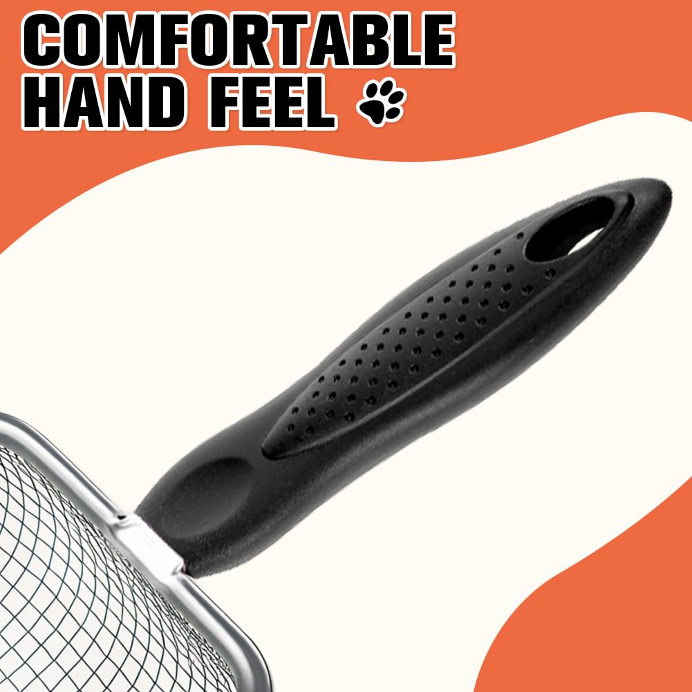 Premium Stainless Steel Mesh Cat Litter & Reptile Sand Scoop