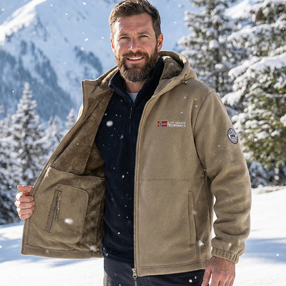 🔥Upgraded Unisex Hooded Casual Graphene Heated Insulated Jacket (with Internal Pockets)
