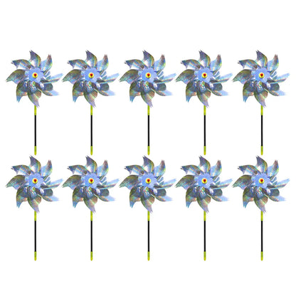 Reflective Bird-Repellent Windmill