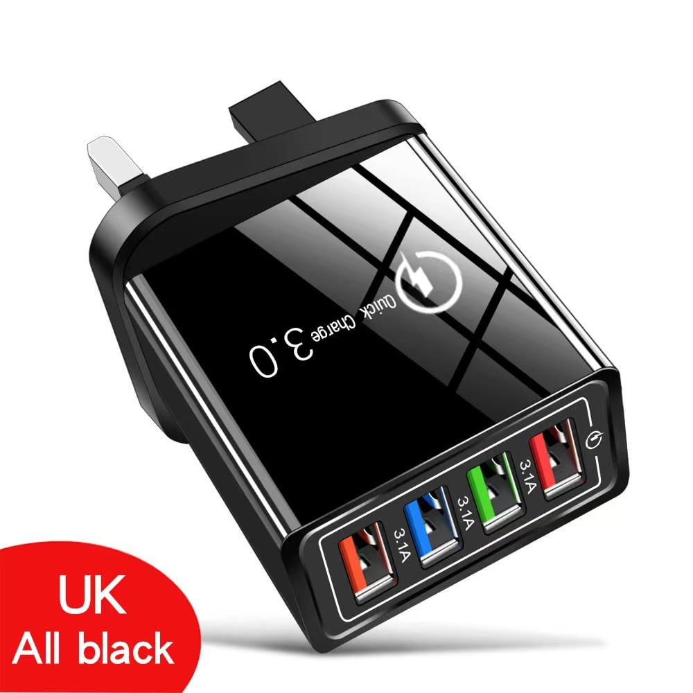 VIP ⚡️Secret to Faster Phone Performance⚡️Four-Port Travel Charger for Extended Phone Battery Life
