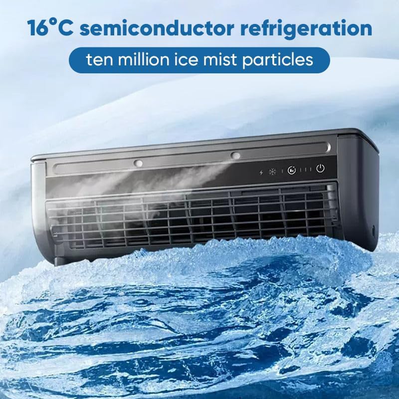 Upgraded 3 Wind Modes Portable Wireless Wall Mounted Air Conditioner