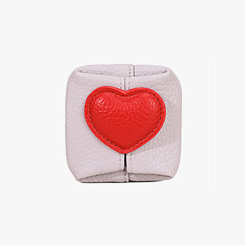 Sweetheart Mini Leather Pouch