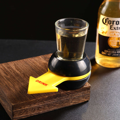 🎲 Penalty Spin Wheel Drinking Game Toy – Russian Roulette Party Game Prop 🍻🔫🎯