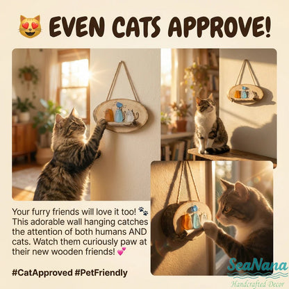 😻 Super Cute  Cat Wall Hanging 💕✨🐾