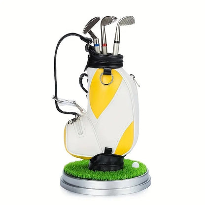 ⛳ Golf Pen Holder + 3-Pen Set 🏌️‍♂️ Elevate Your Desk – A Hole-in-One for Style & Function