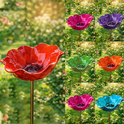 💖🎁2026 Mother's Day Gifts 49% Off--🎁Handmade Metal Flower Garden Stake🐦