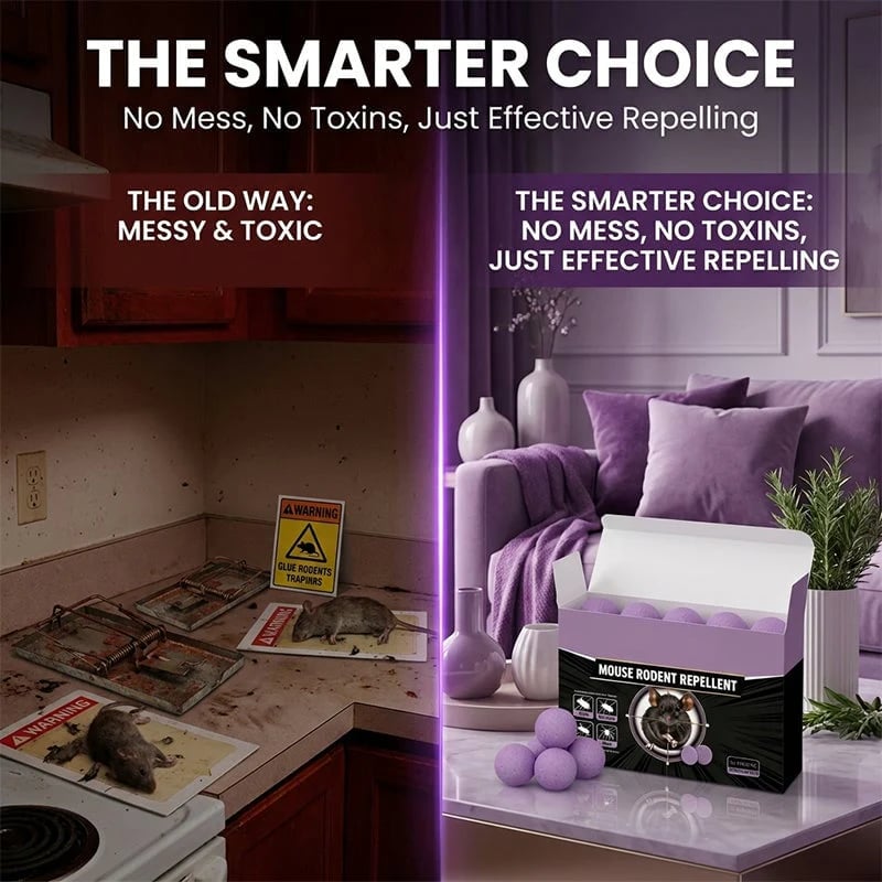 Gentle Indoor Mouse Repellent Balls