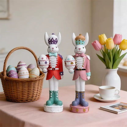🐰 Easter Bunny Nutcracker – A Charming Touch of Spring