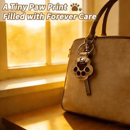 🐾Pet Paw Shaped Leather Keychain - Keep Them By Your Side✨