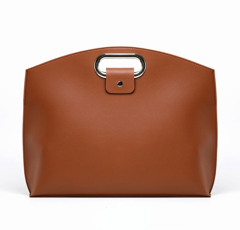 The 2-Piece Set:  Sophisticated Business Waterproof Leather Laptop & Tote Set