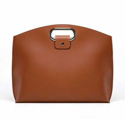 The 2-Piece Set:  Sophisticated Business Waterproof Leather Laptop & Tote Set