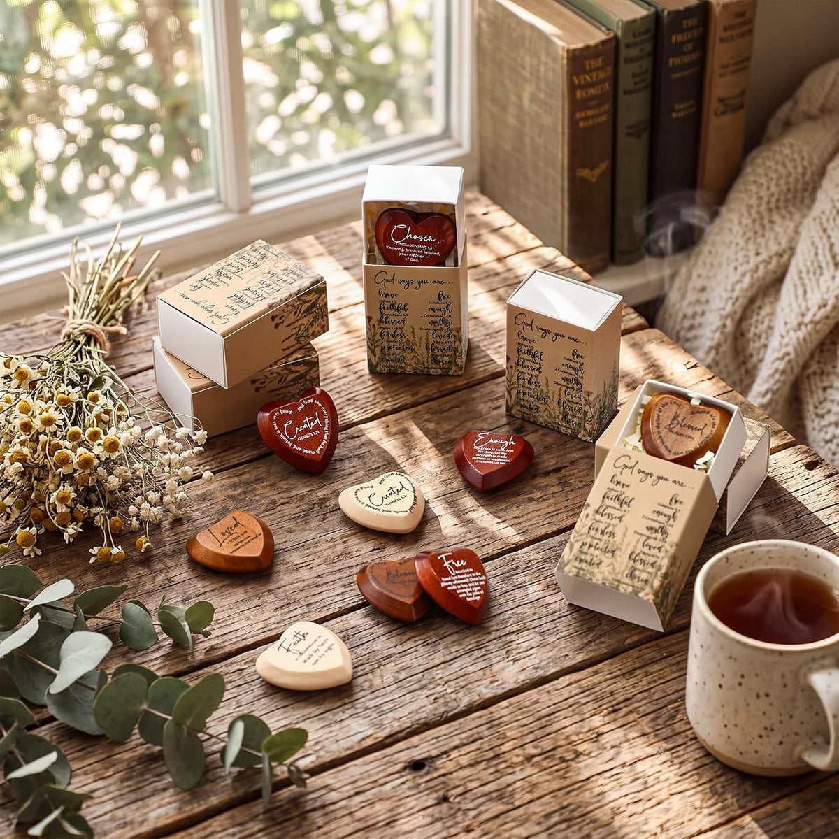 ✝️ Christian Pocket Heart Gift Set(Set of 12)
