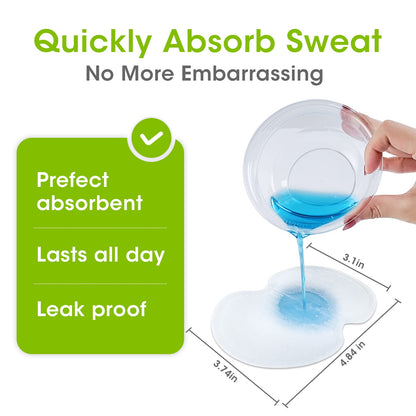 100PCS Disposable Underarm Sweat Pads