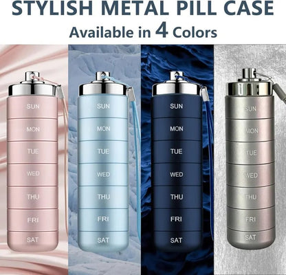 🔥Metal Travel Pill Organizer