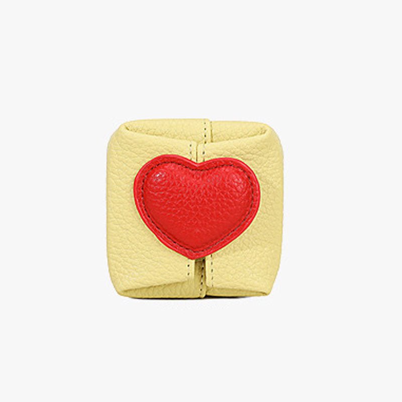 Sweetheart Mini Leather Pouch
