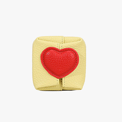 Sweetheart Mini Leather Pouch