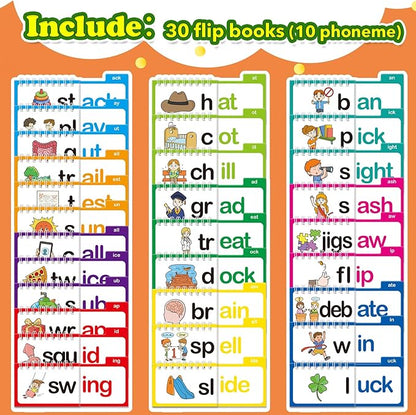 30 Read and Rhyme Flip Books