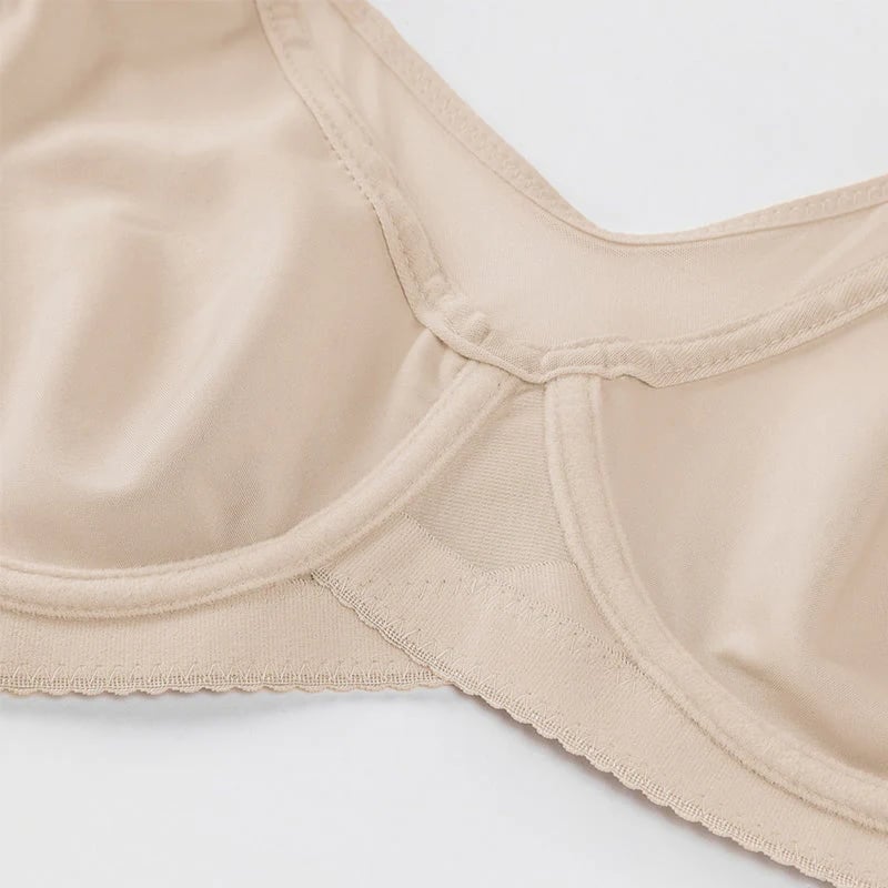 💐Women's Elegant Sheer Full Coverage Plus Size Bra